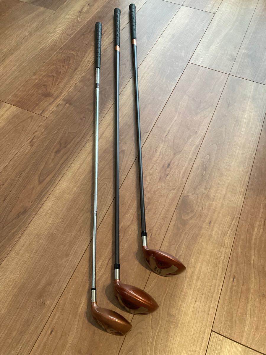 TaylorMade BURNER ドライバー フェアウェイウッド(3W 7W)3本 TaylorMade BURNER ドライバー フェアウェイウッド(3W 7W)3本