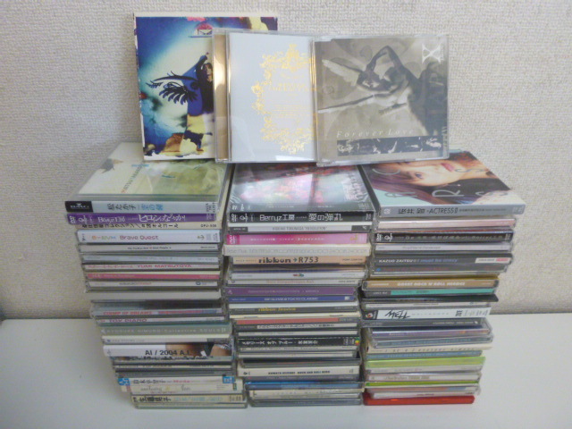 1円スタート 邦楽CD 75枚セット 宇多田ヒカル/X JAPAN/AI 含む色々 オンラインストア専門店 cdまとめ売り75枚 邦楽