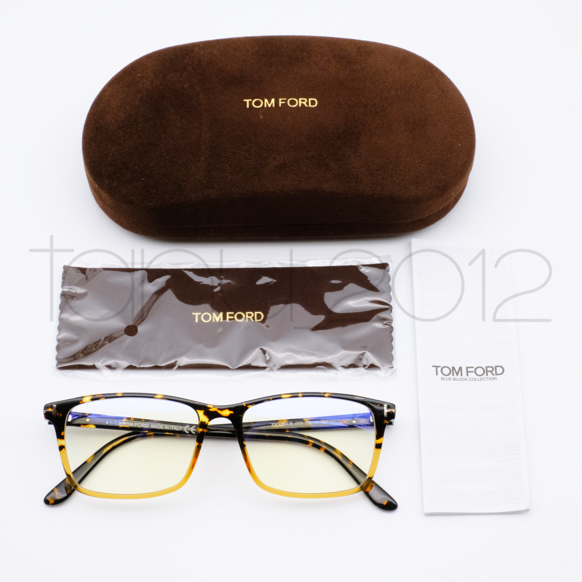 ☆新品本物！TOMFORD TF5584-B 055 べっ甲柄 トムフォード