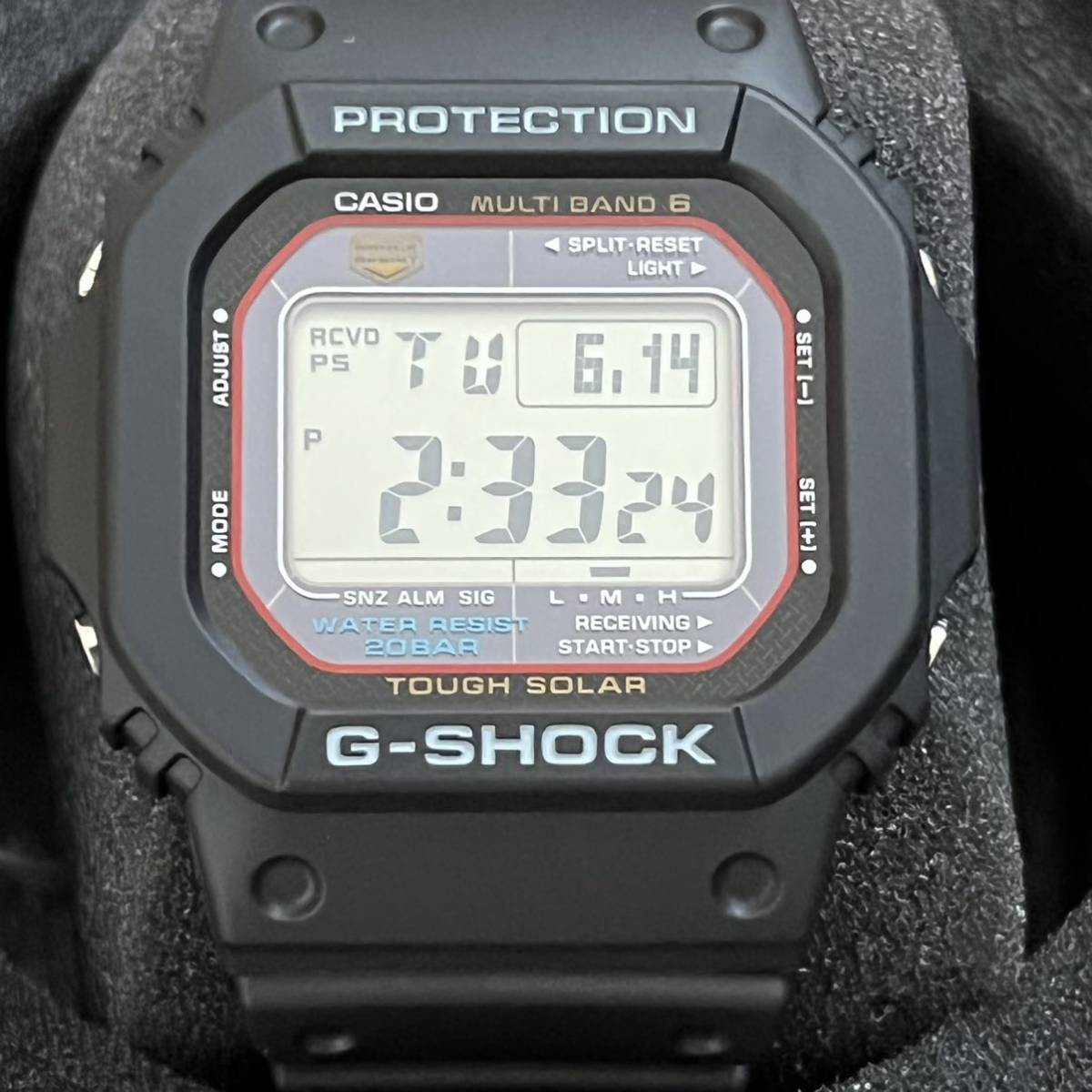 CASIO G-SHOCK カシオ Gショック GW-M5610U-1AER 電波ソーラー タフソーラー 電波時計 新品未使用 検索#  DW-5600E dw5600 MR-G G-5600E