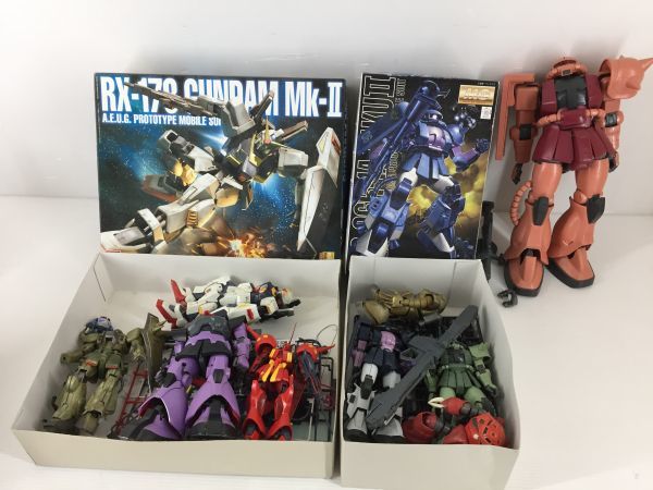 D8745-0601-65【ジャンク】組み立て済み ガンプラ ザク 他 8体セット