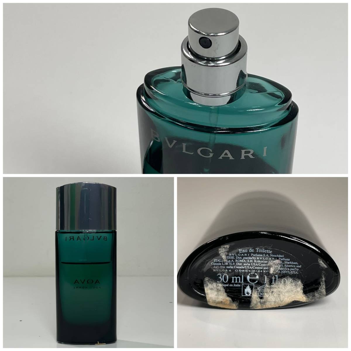 BVLGARI 香水 まとめて LIMITED EDITION BLV / POUR HOMME / BLACK
