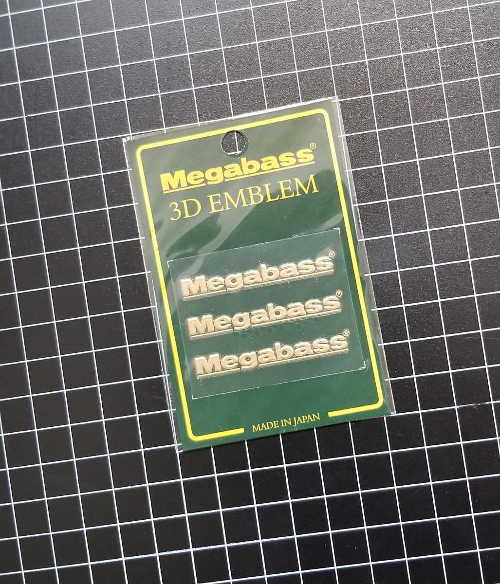 Megabass Sticker メガバス 転写ステッカー シール   カッティングステッカー の画像1