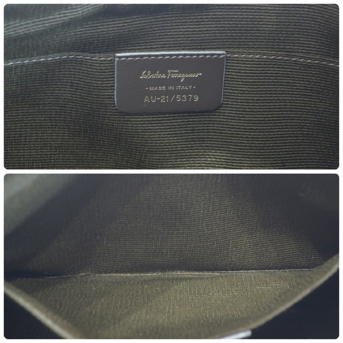 1円 □美品□ Salvatore Ferragamo フェラガモ AV-21 B665 1円 □美品□ Salvatore Ferragamo フェラガモ AV-21 B665