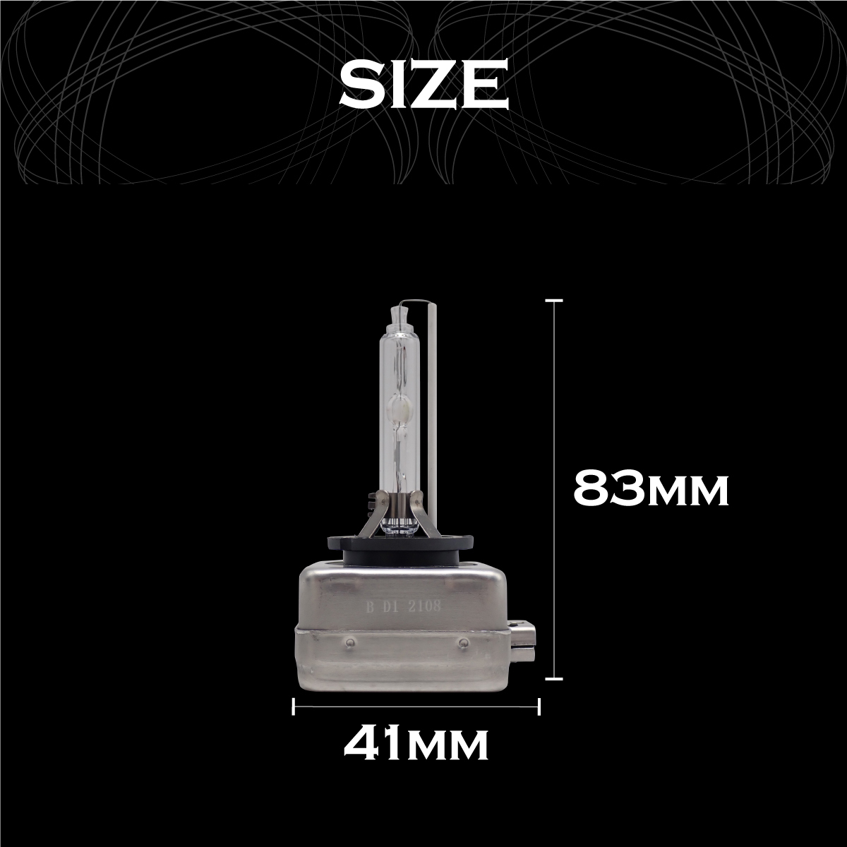 ベンツ W211 W212 W207 W218 W221 W216 SOLオリジナル 純正交換用 ヘッドライト HID D1Sバルブ バーナー 35W 6000K 1年保証付き！_画像8