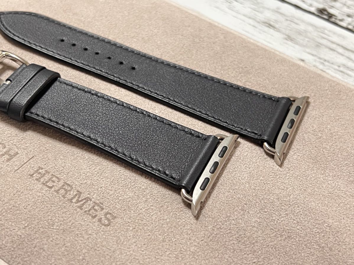 ☆ 廃盤レア 未使用品 ☆ ブルーインディゴ Apple watch HERMES 45mm