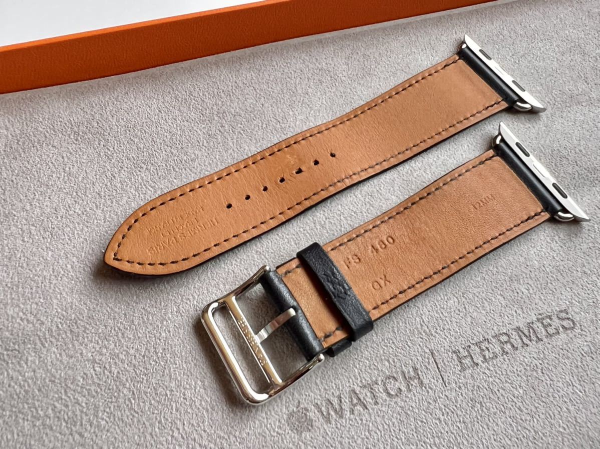 ☆ 廃盤モデル ☆ ブルーインディゴ Apple watch HERMES 45mm 44mm