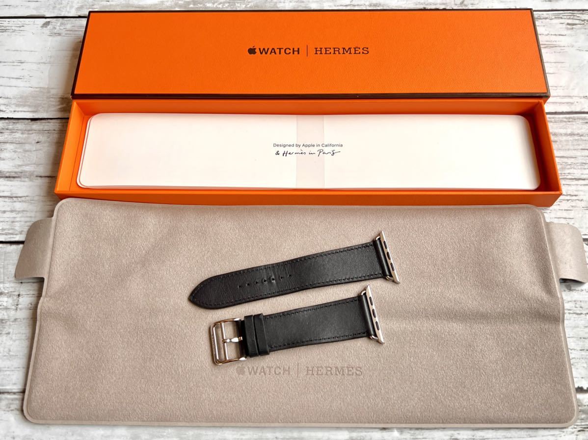 ☆ 廃盤モデル ☆ ブルーインディゴ Apple watch HERMES 45mm 44mm