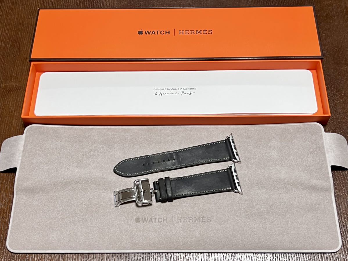 ☆ 即決 ☆ Apple Watch HERMES 44mm バレニア エベンヌ ディプロイ