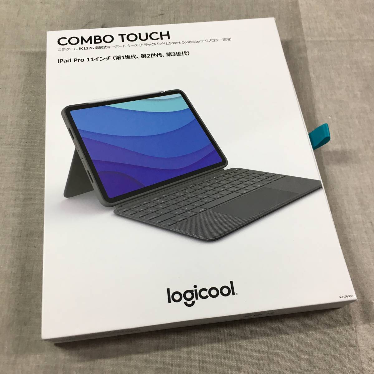 Logicool iPadPro11インチ用キーボードケース IK1176GRA 激安 5950円 
