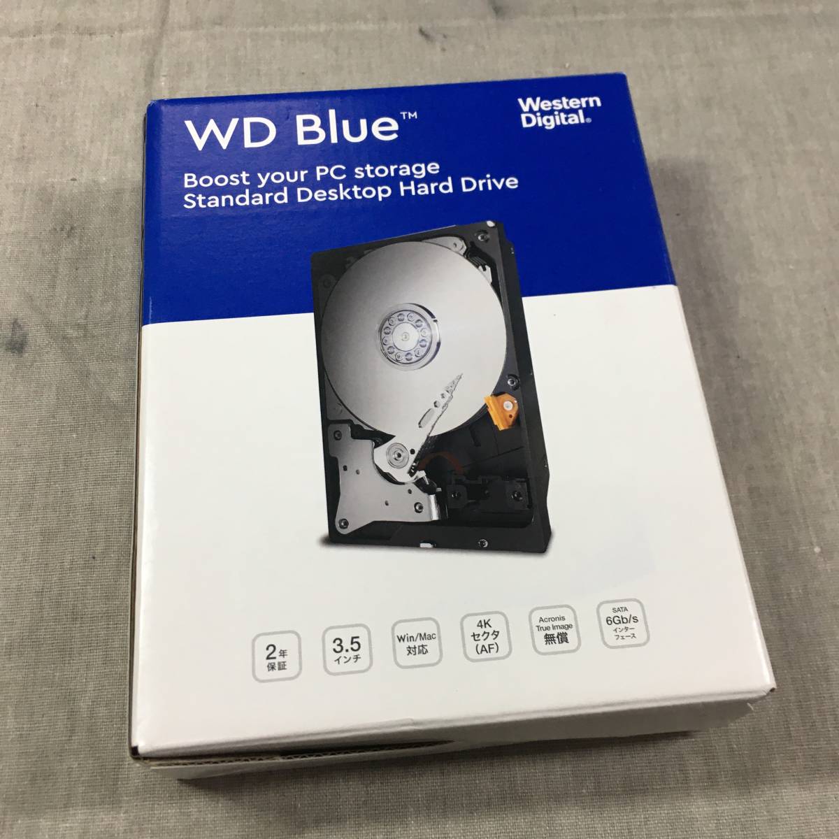 現状品 Western Digital ウエスタンデジタル 内蔵 HDD 4TB WD Blue PC 