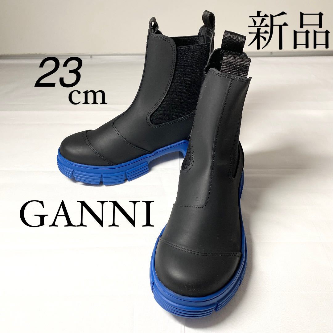 GANNI ガニー ラバーミュール サボサンダル ブラック 23cm 売れ筋アイテムラン 51.0%OFF suehiro-kg.com
