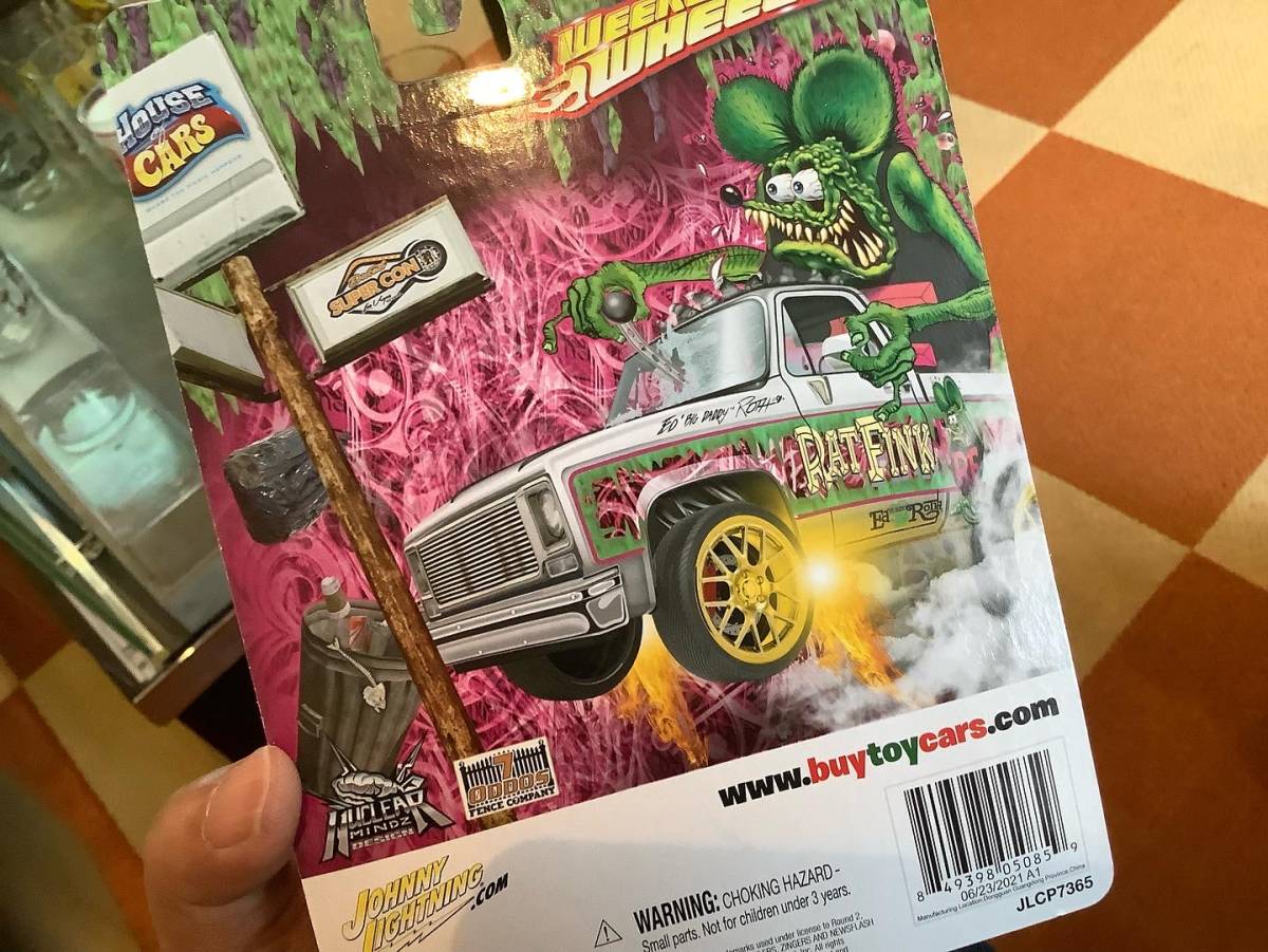 1:64 1979 Chevy Silverrado Rat Fink Zingers -WOW Exclusive-【ラットフィンク】ミニカー