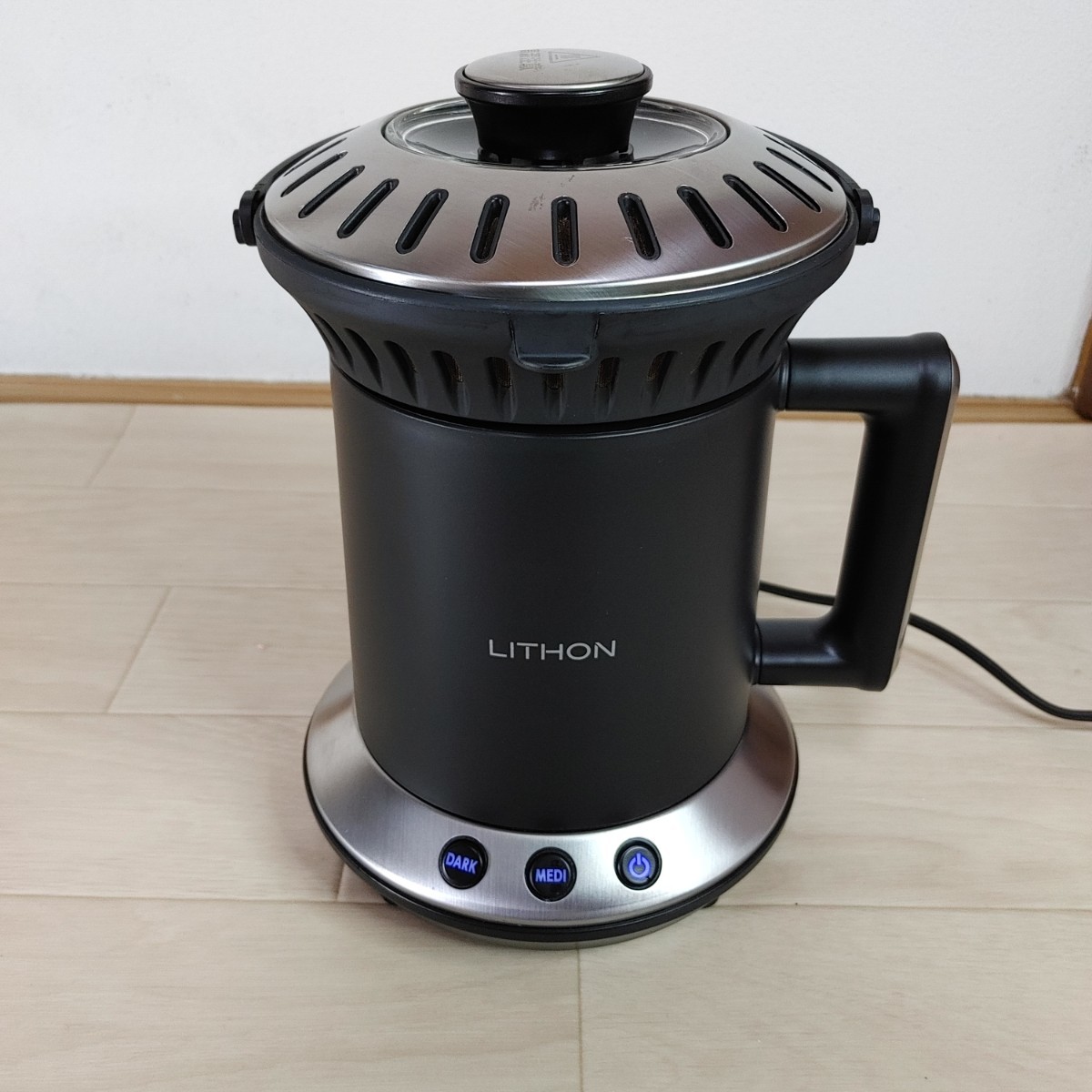 大人気新品 LITHON 珈琲自家焙煎ホームロースター RT-01 KLRT-001B