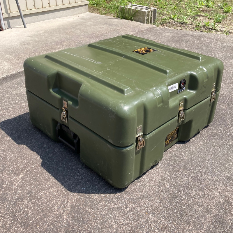 【米軍実物】HARDIGG（ハーディグ）コンテナケース　65×61×33　ペリカン/ハーディグ〈軍放出品〉