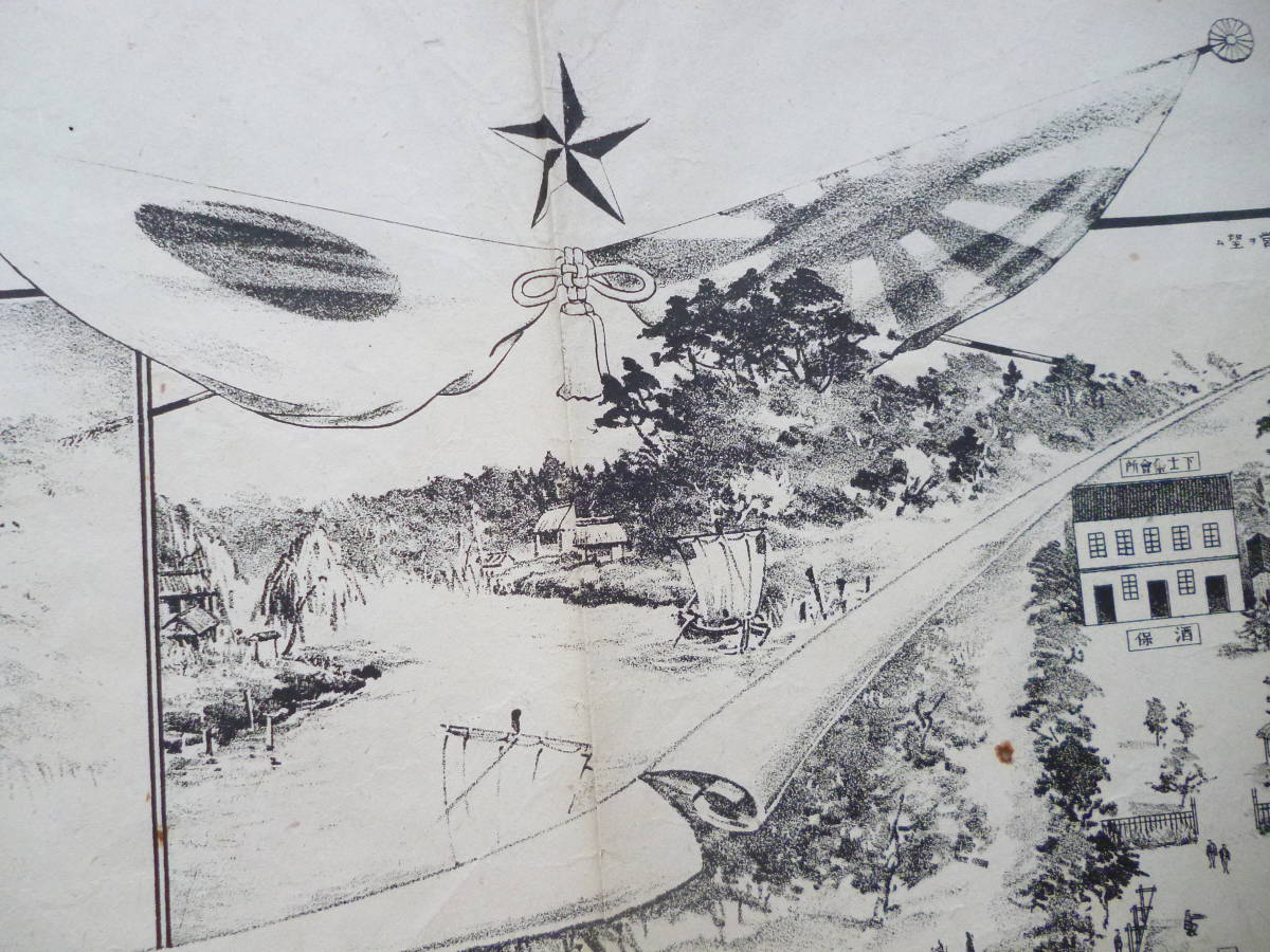 軍事資料 兵営図 銅版画☆「野戦砲兵第十七連隊兵営之図」 軍事資料 兵営図 銅版画☆「野戦砲兵第十七連隊兵営之図」