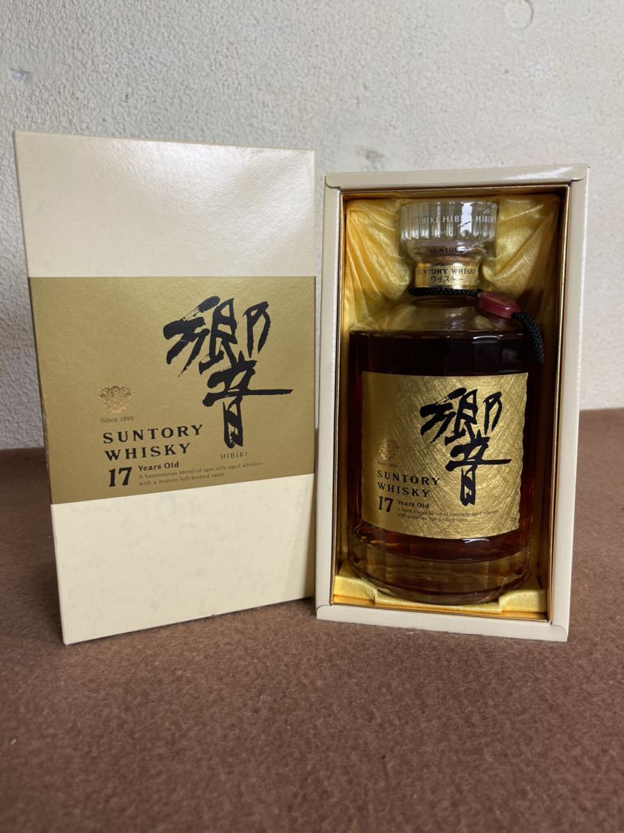 SUNTORY サントリー サントリー響17年 HIBIKI 箱付き ゴールドラベル