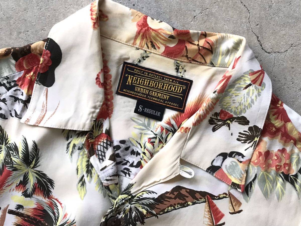 NEIGHBORHOOD×IOLANI アロハシャツ S-REGULAR ネイバーフッド イオラニ