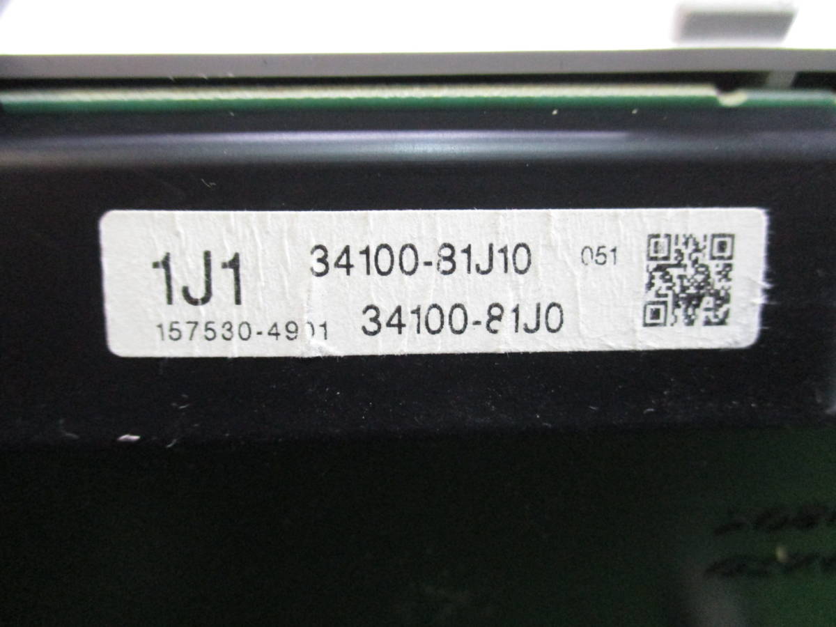 AIR40605■保証付■MRワゴン MF22S MG22S◆◆スピードメーター 34100-81J10 115018km◆◆H19年■宮城県～発送■発送サイズ B/2F/に_画像3