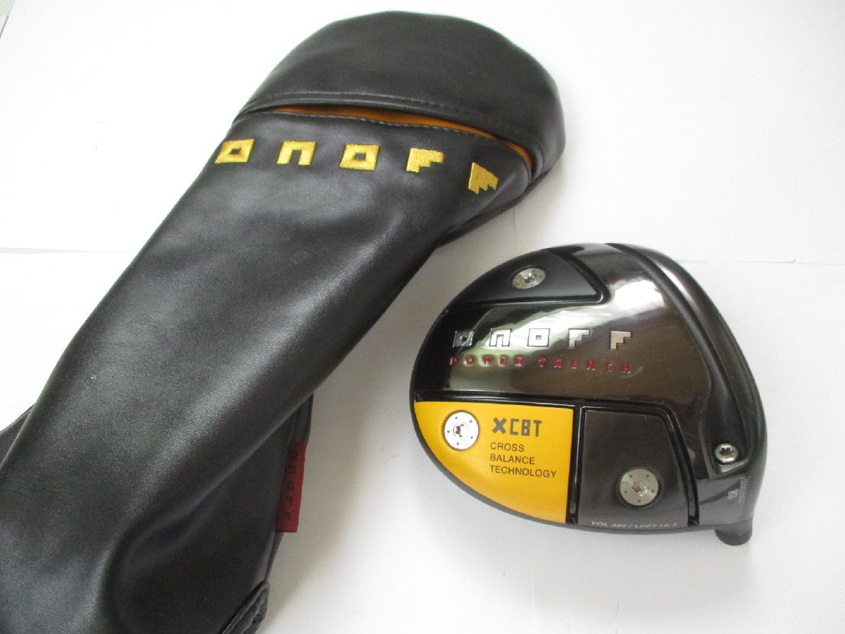 ②. ヘッド単体 美品 ONOFF KURO 2022 1W 10.5° CBT HC付 オノフ 黒