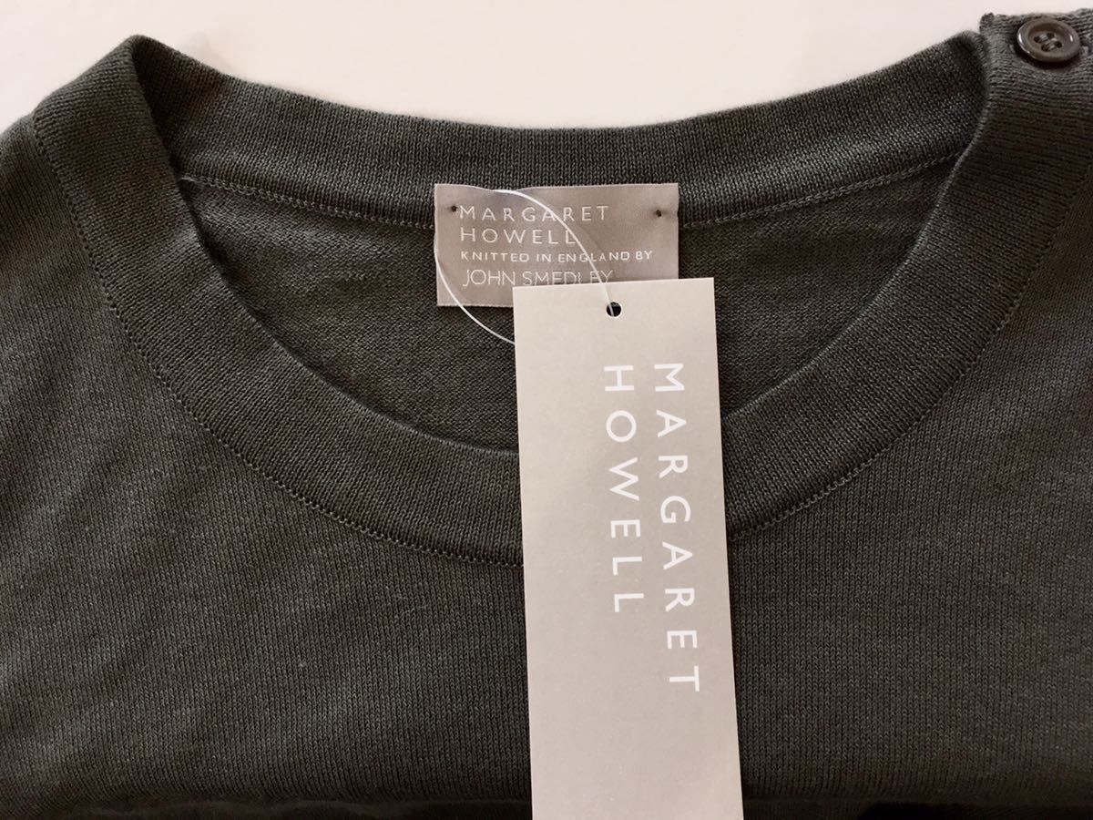 新品タグ付 MARGARET HOWELL× JOHN SMEDLEY マーガレットハウエル