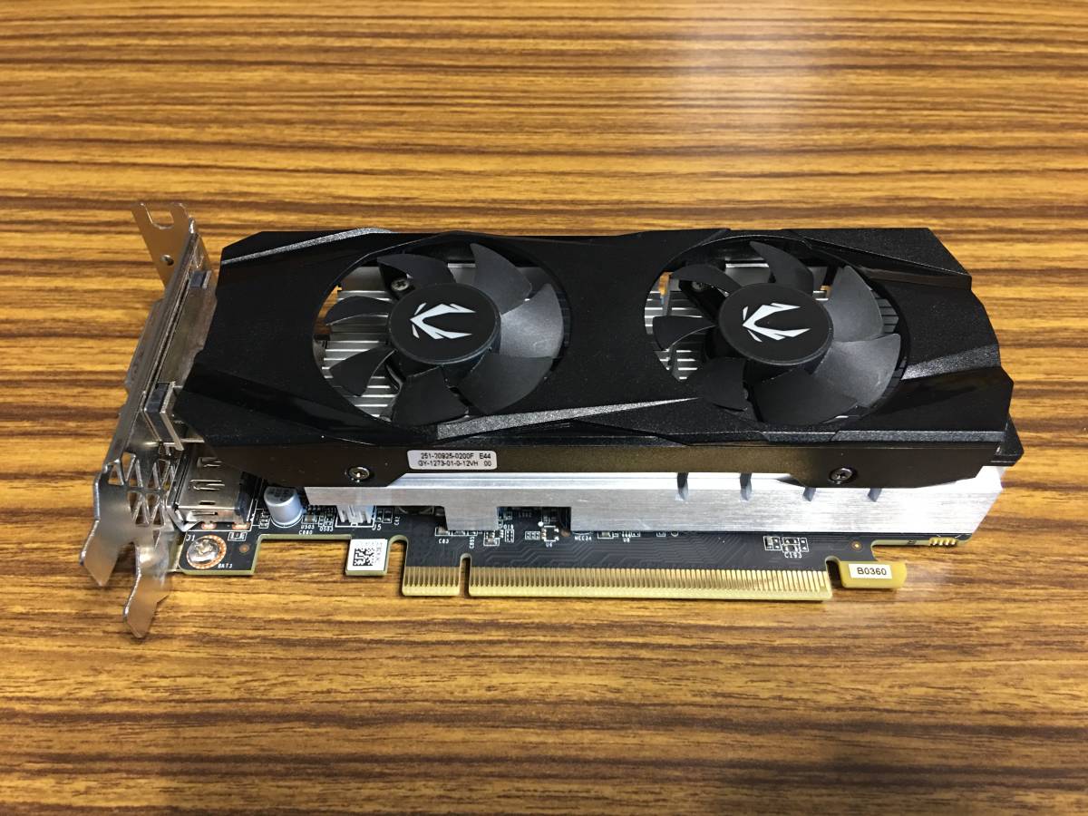 ZOTAC GTX1650 LP 4GB ジャンク-