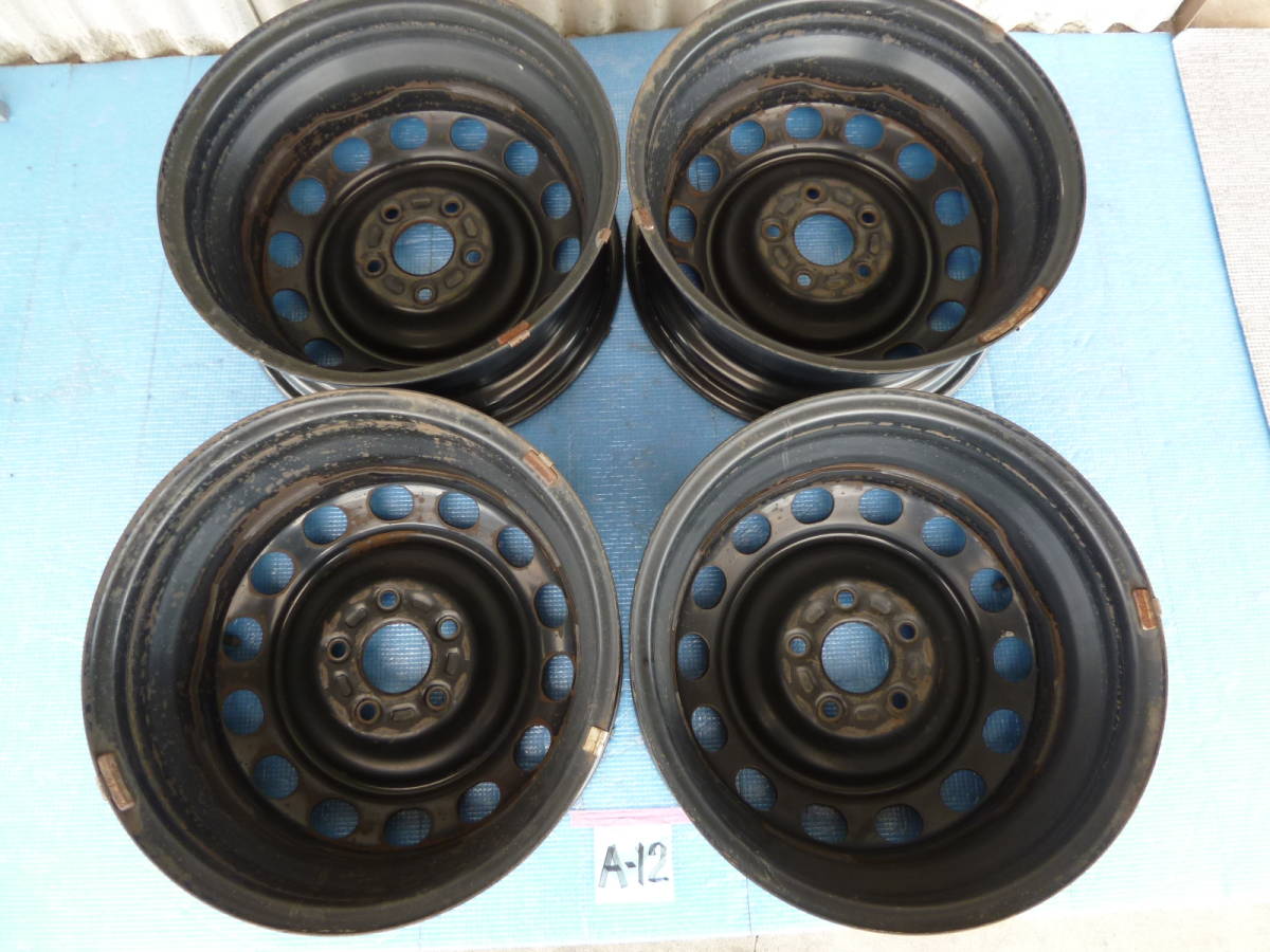 マツダ 純正 鉄チン スチールホイール 16インチ 6.5J +50(手測り マツダ 純正 鉄チン スチールホイール 16インチ 6.5J +50(手測り