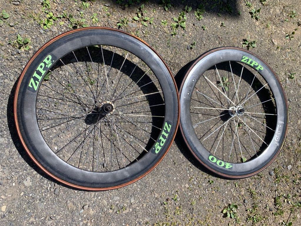 Yahoo!オークション - ZIPP 400 650c カーボンホイール チューブラー Yahoo!オークション - ZIPP 400 650c カーボンホイール チューブラー