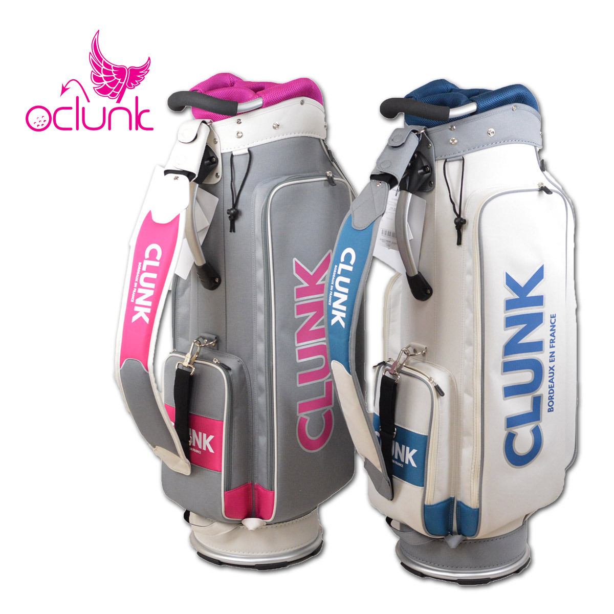 【60%OFF!】 新品 clunk クランク スタンド キャディバッグ 7型 elipd.org