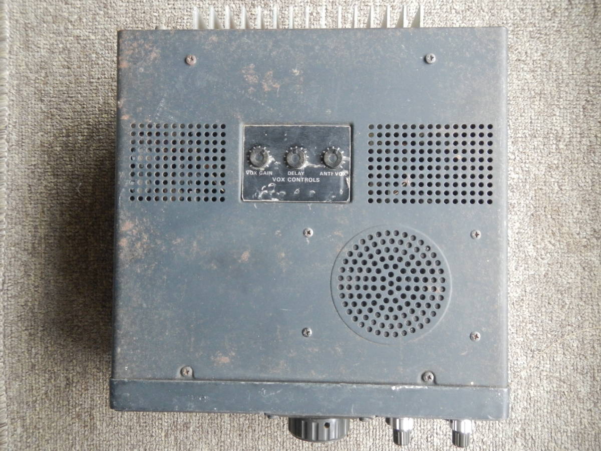 アマチュア無線】① TRIO TS-120V(機器) MC-50(マイク) HF帯無線機