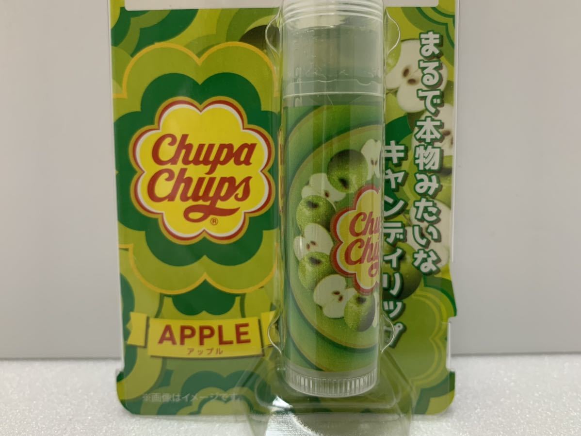 [ limited amount ]chu Pachi .psteli car s lip cream CC04 Apple. fragrance unopened goods Chupa Chups lip lip cream .....