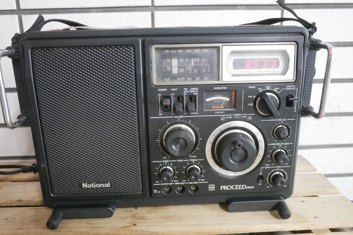 National Panasonic (ナショナル )PROCEED RF-2800 (BCLラジオ