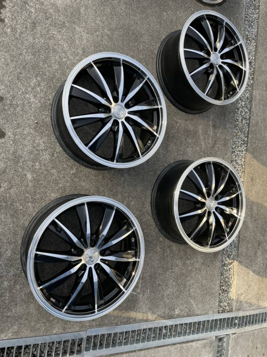 １７インチアルミホイール ４本セット １７×７J ＋４７ ５H PCD１００