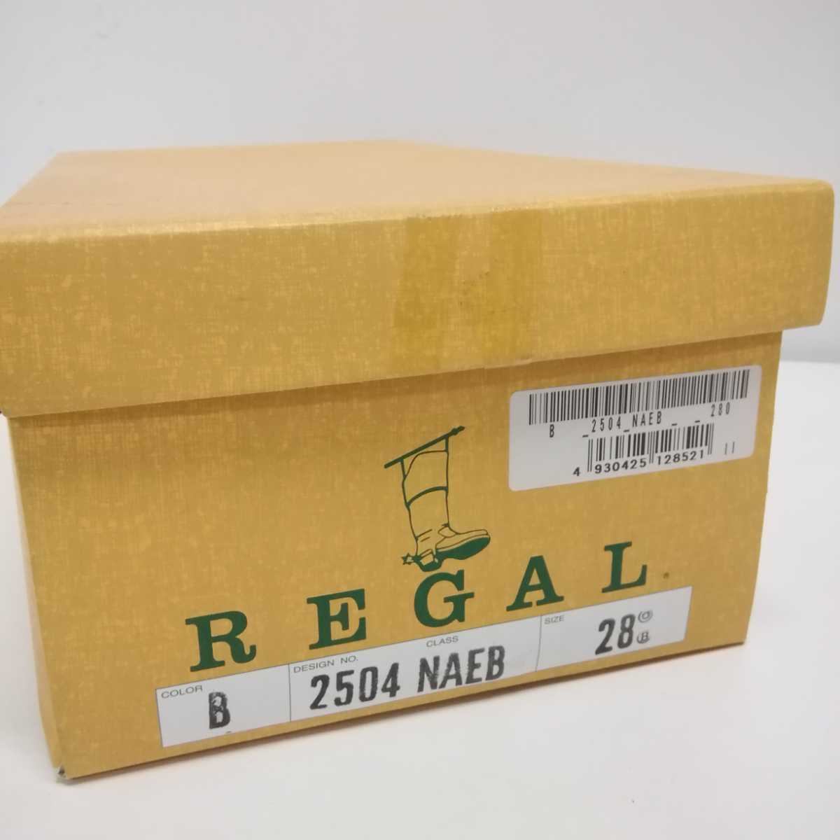 REGAL リーガル ビジネスシューズ 靴 日本製 2504 NAEB 28 ブラック系 プレーントゥ_画像10