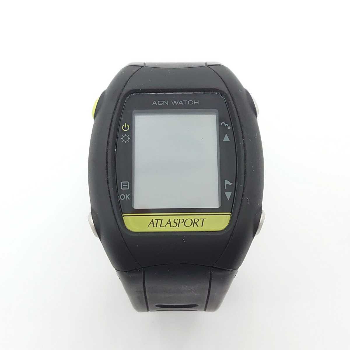 ATLASPORT アトラスポルト GOLFNAVI ゴルフナビ AGN-watch 腕時計 バンド ケーブル ユピテル スポーツ ゴルフ場 トレーナー tp-22x408_画像2