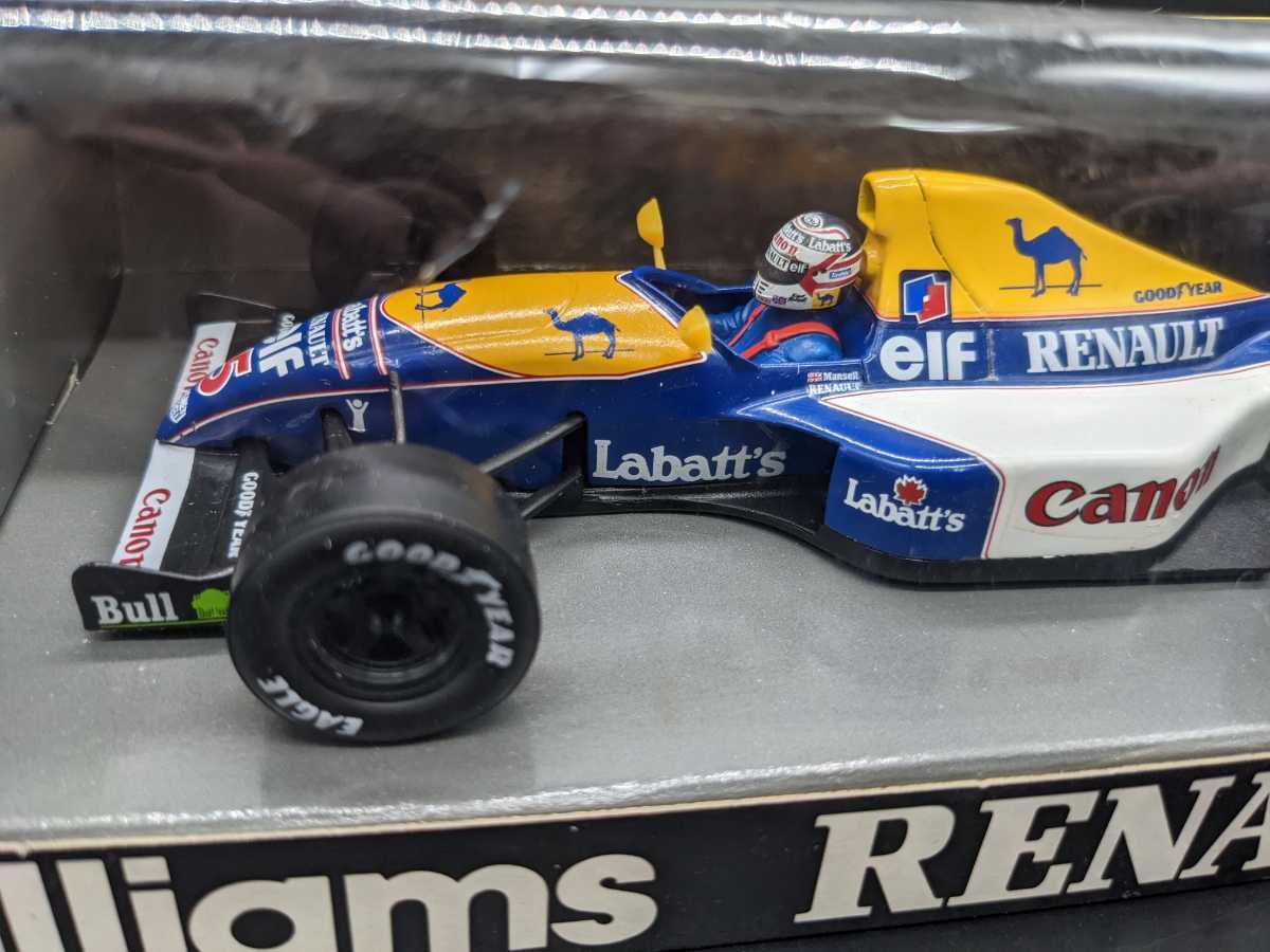 ①-0001 WILLIAMS RENAULT FW14 ナイジェルマンセル 1991 1/43 item