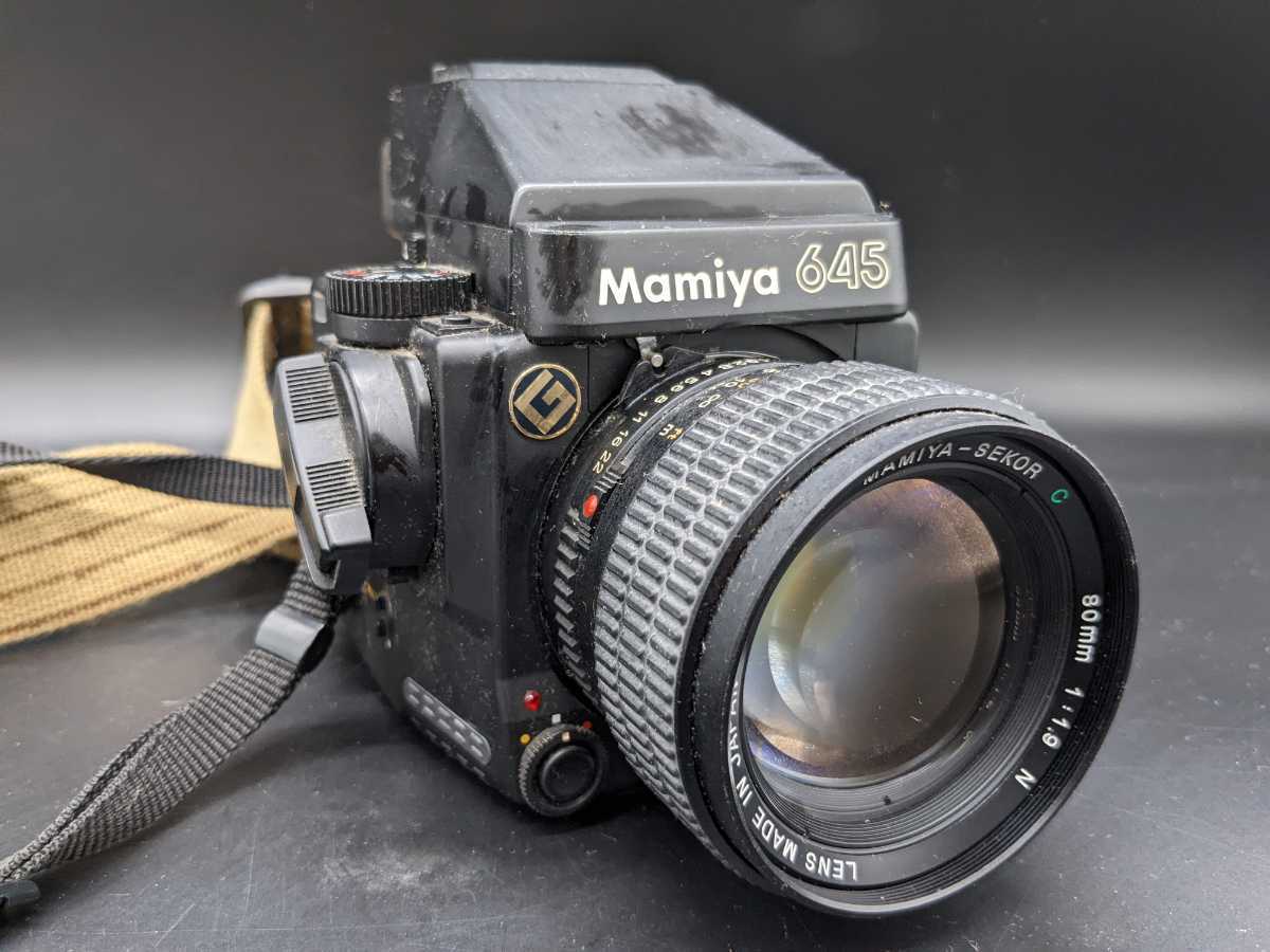 ③-00007 Mamiya マミヤ M645 SUPER MAMIYA-SEKOR C 80mm 1:1.9 N 中判