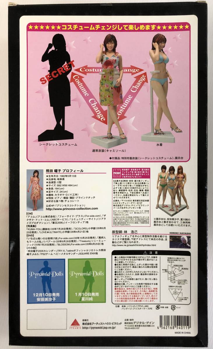 ピラミッドドールズ 熊田曜子+安田美沙子 グラビアアイドル ピラミッドドールズ 熊田曜子+安田美沙子 グラビアアイドル