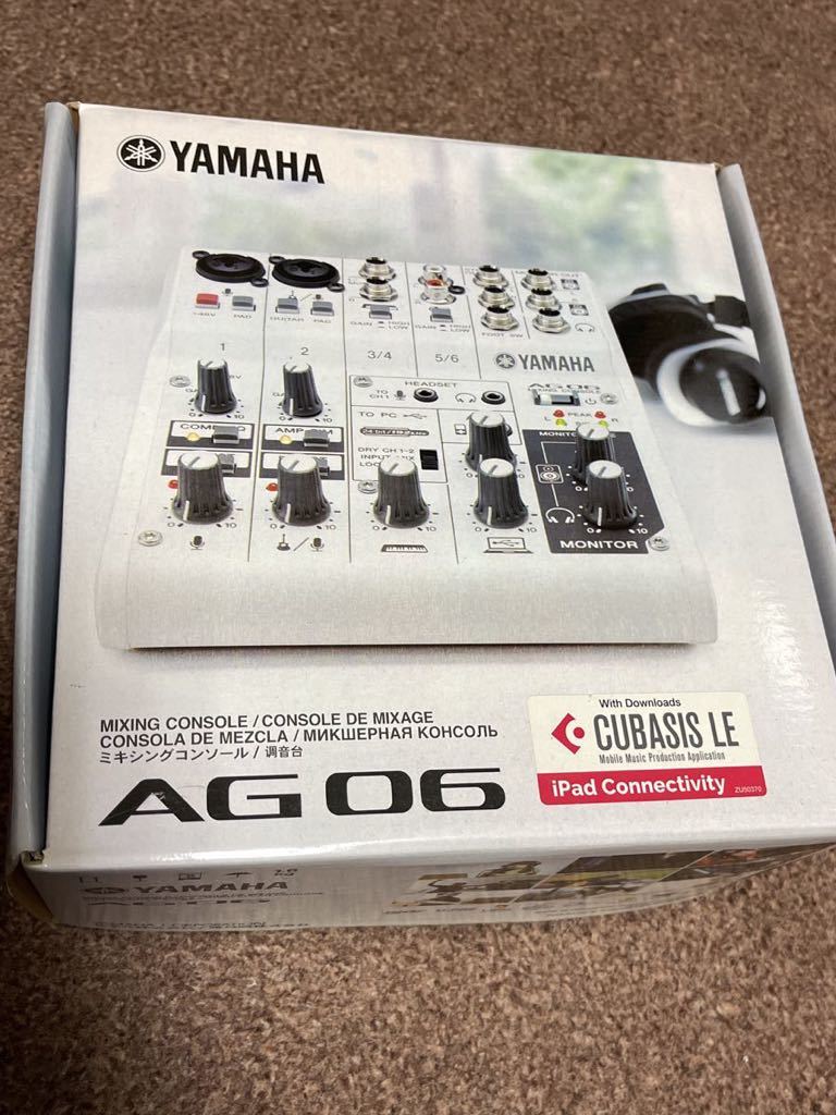 YAMAHA ウェブキャスティングミキサー AG06 | monsterdog.com.br