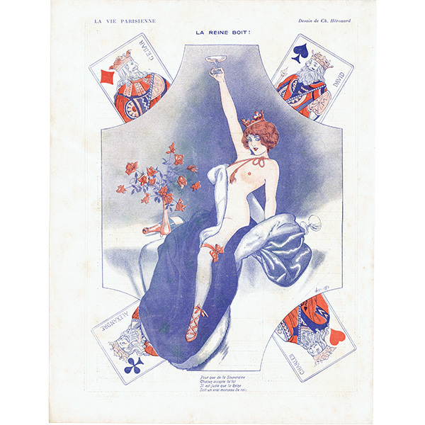 フランスの雑誌挿絵 1914年 ～LA VIE PARISIENNE～より（シェリ・エルアール/Cheri Herouard）0563