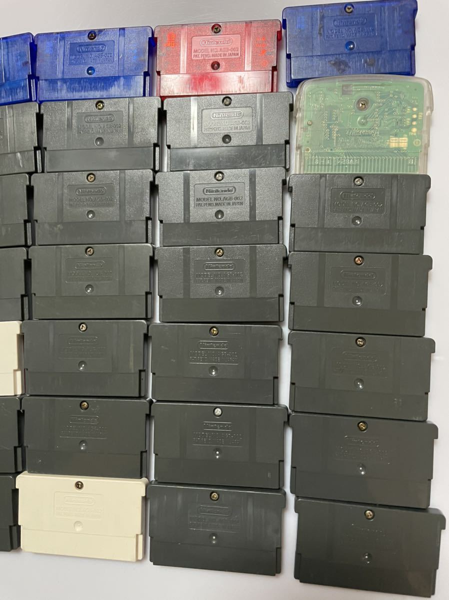 ゲームボーイアドバンス ソフト 35個セット ポケットモンスター