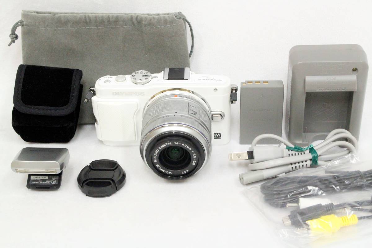 良品【手振れ補正OK!】OLYMPUS PEN Lite オリンパス E-PL6 ミラーレス