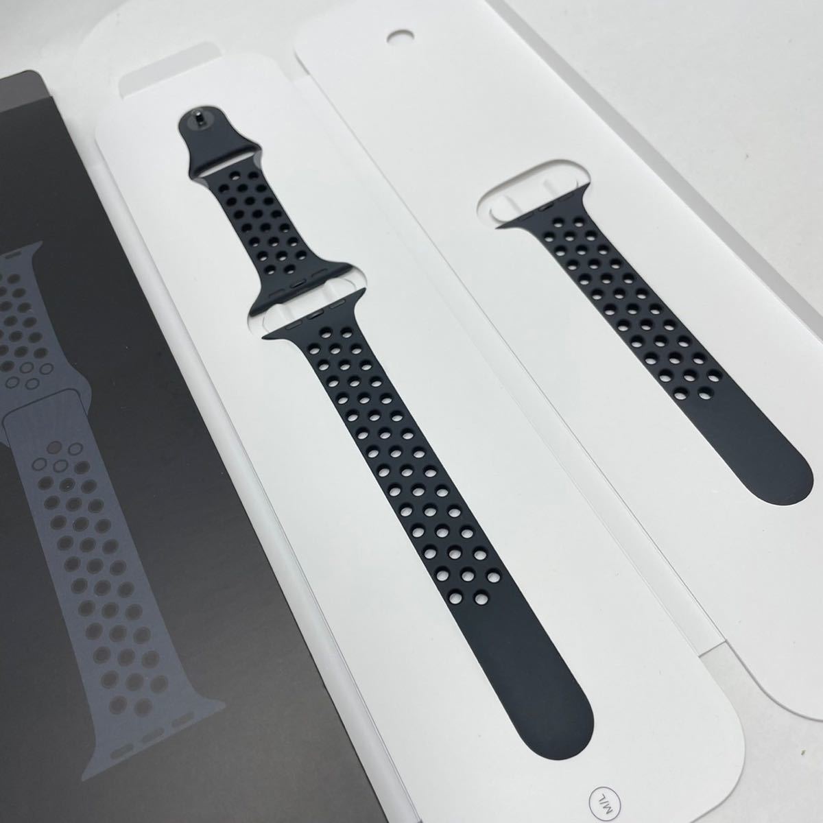Apple Watch NIKE スポーツバンド アンスラサイト ナイキ Apple Watch純正