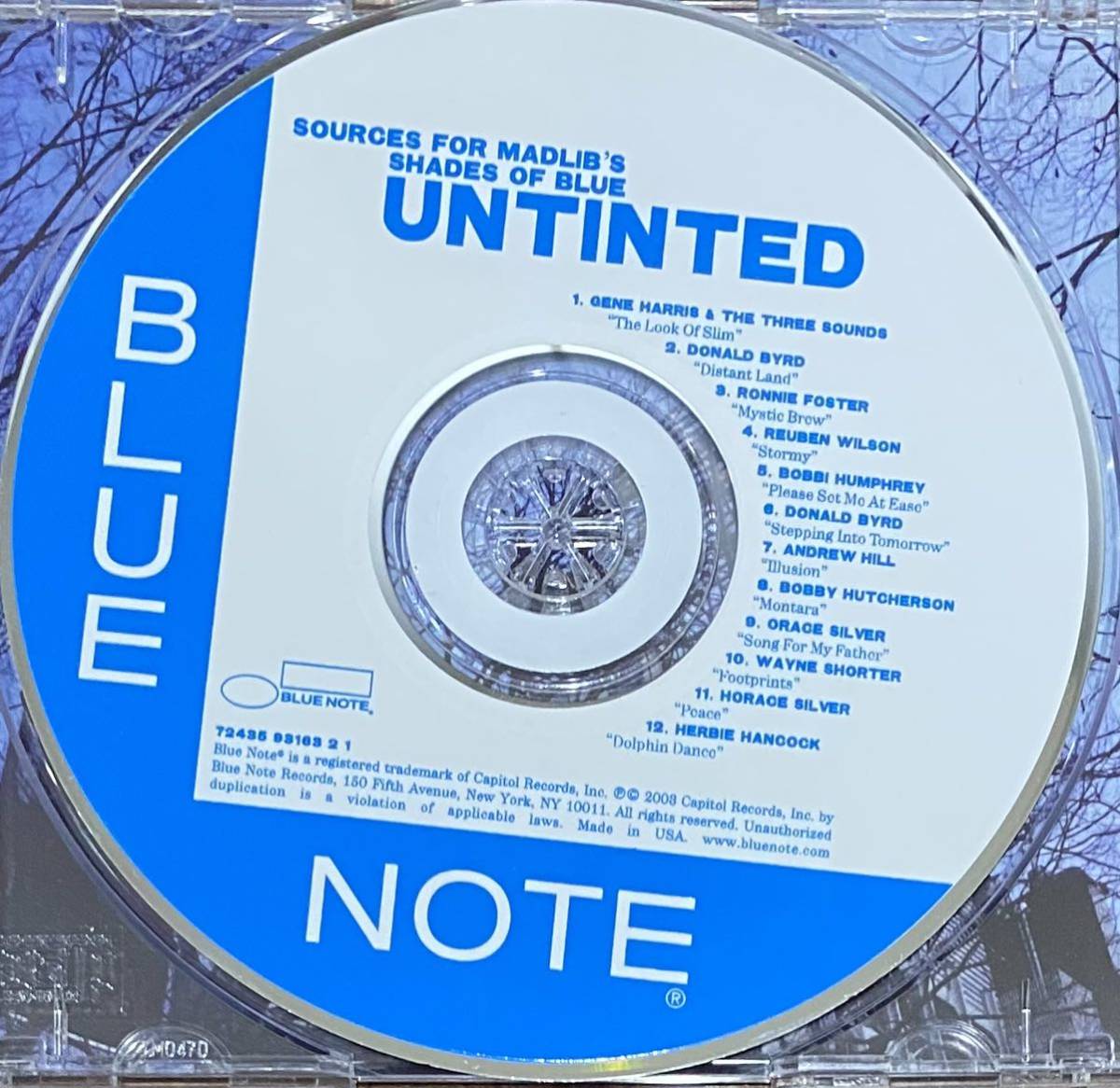 CD 2枚セット】Shades of Blue■Untinted (sources for Madlib's Shades of Blue■Madlib マッドリブ■BLUE NOTE リミックス■MADVILLAIN 