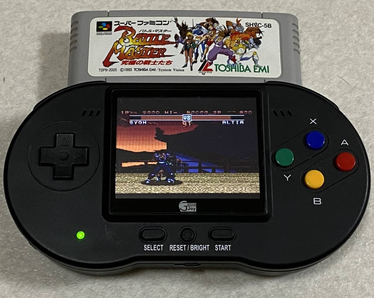 ポケファミ DX Black Edition / 携帯型SFC互換機 動作確認済み 現状品