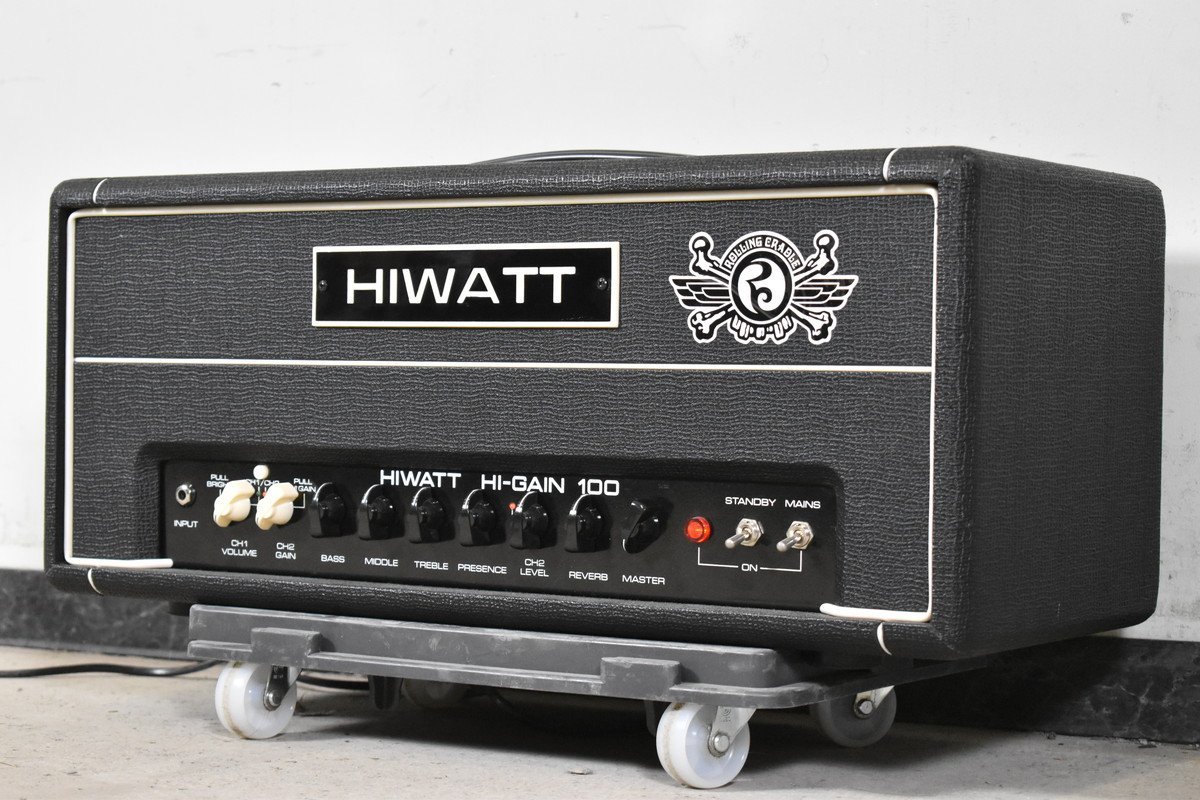 ★ HIWATT / ハイワット ★ ギターアンプ / アンプヘッド / ヘッドアンプ ★ HI-GAIN100 / ハイゲイン100 ★ ハードケース付属!! ★_画像1