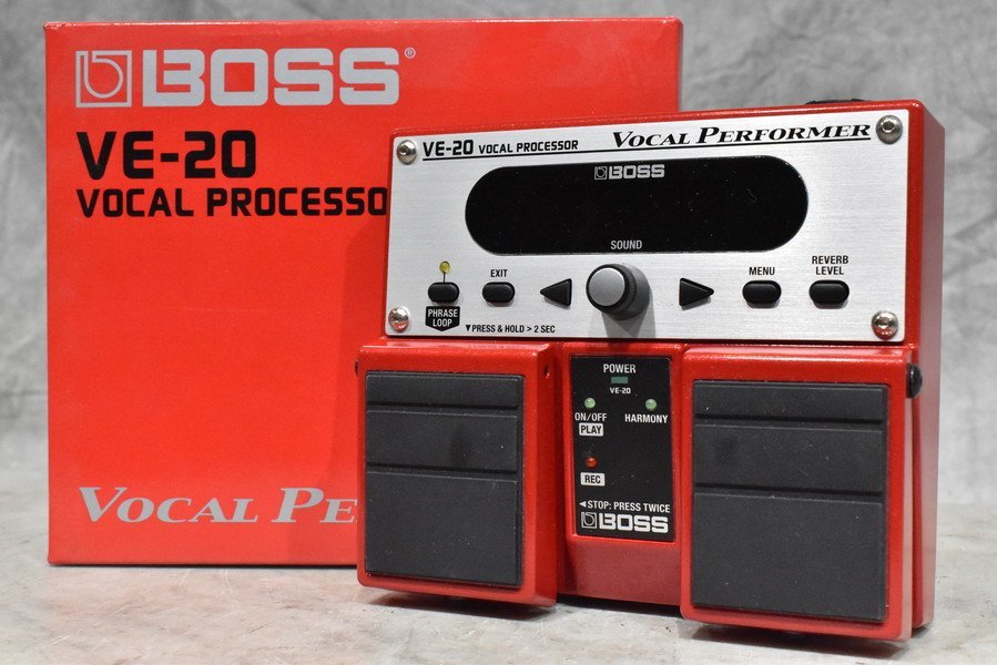 送料無料!!】BOSS ボス VE-20 VOCAL PERFORMER ボーカルエフェクター