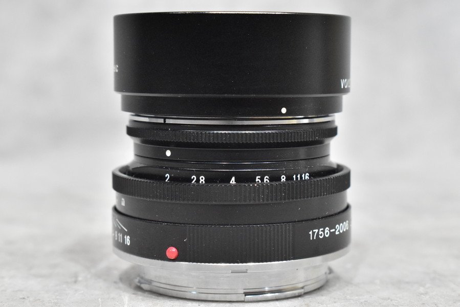 [ free shipping!!]Voigtlanderfok trenda -HELIAR classic 50mm F2 lens 