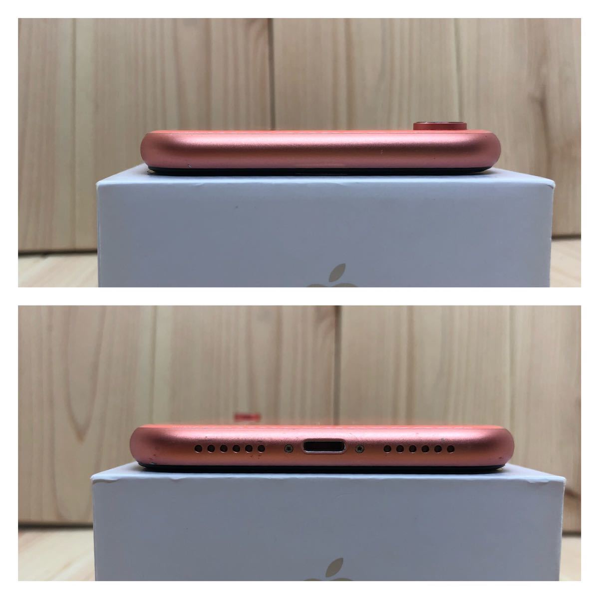 訳あり特価【A上美品】iPhone XR 64GB SIMフリー コーラル 本体(35268