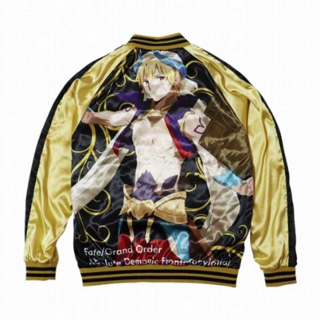 FGO ギルガメッシュ スカジャン ブラック×ゴールド Lサイズ Fate/Grand